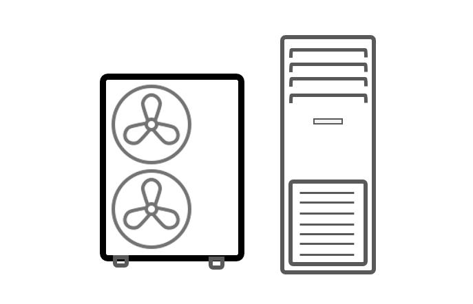 aer conditionat coloana